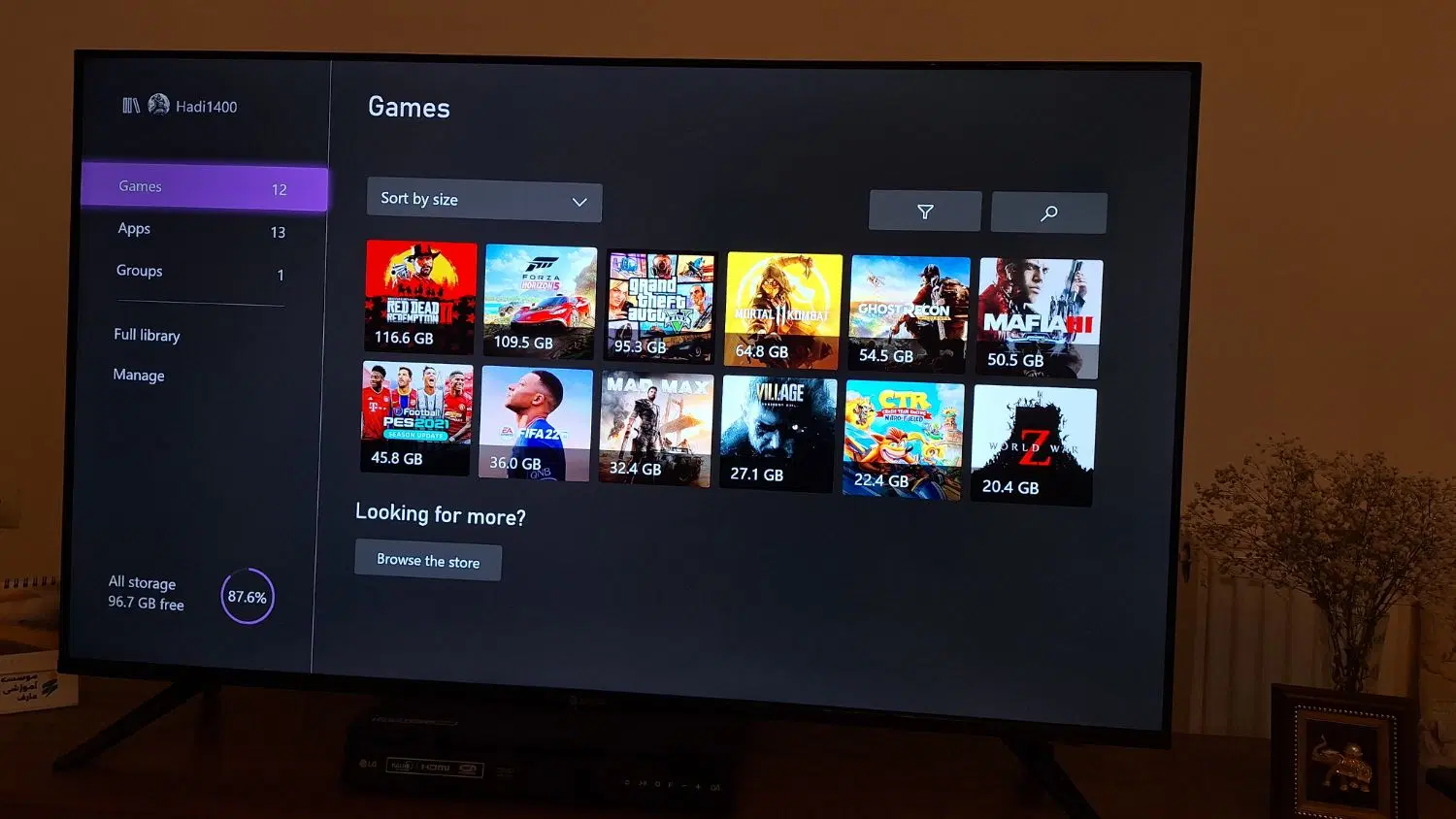 xbox one s 1Tb full game|کنسول، بازی ویدئویی و آنلاین|مشهد, جاهد شهر|دیوار