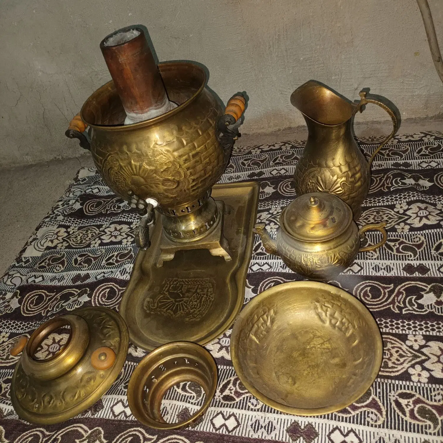 ذغالی|سماور، چایساز، قهوهساز|آق قلا, |دیوار