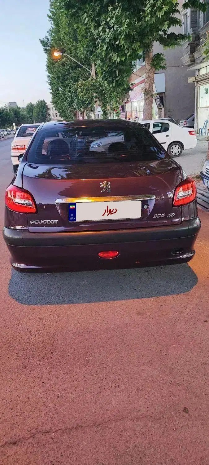 پژو 206sd v8|خودرو سواری و وانت|مهاباد (آذربایجان غربی), |دیوار