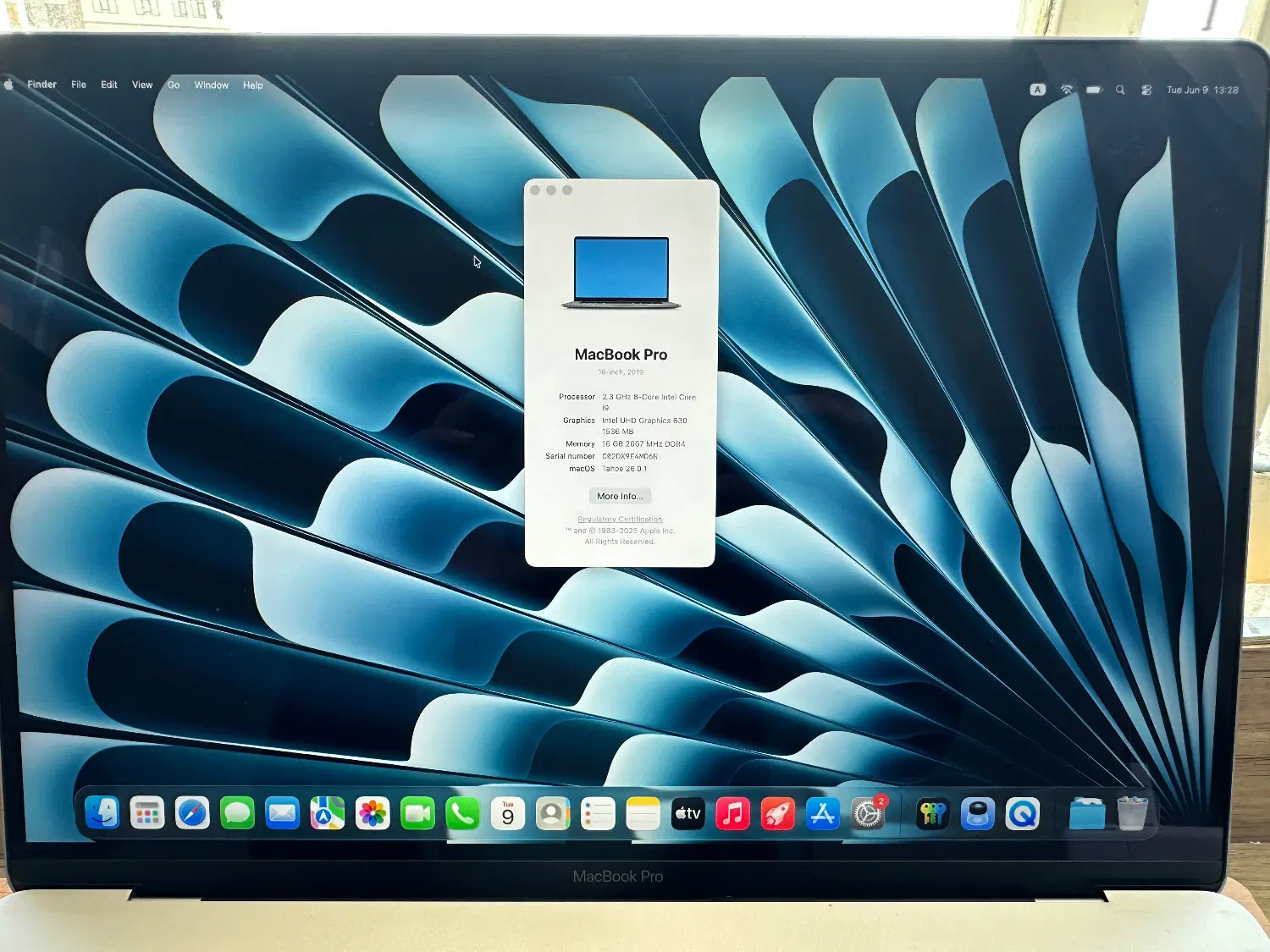 macbook pro core i9 2019 /16 inch/ toch bar|رایانه همراه|تهران, شهرآرا|دیوار