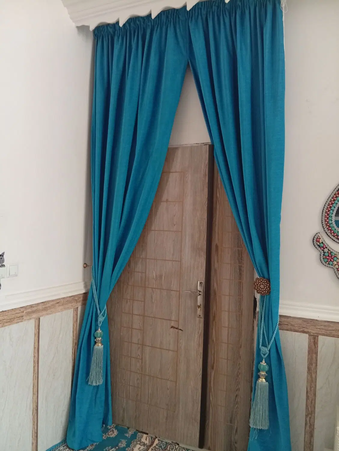 پرده|پرده، رانر، رومیزی|تربت جام, جلگه موسی آباد|دیوار