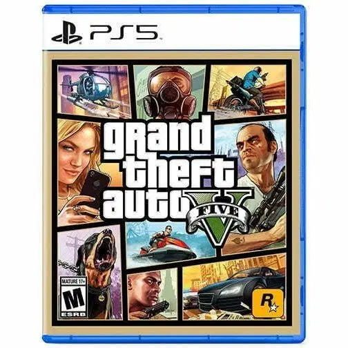 سی دی ps5   GTAV|کنسول، بازی ویدئویی و آنلاین|خنج, |دیوار