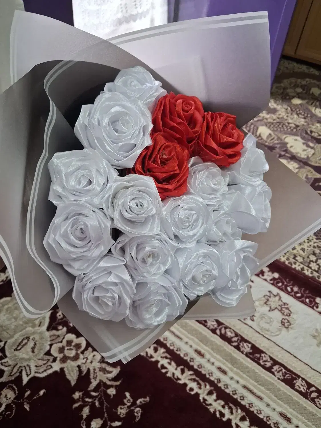 گل دست ساز|گل مصنوعی|مشگین شهر, |دیوار
