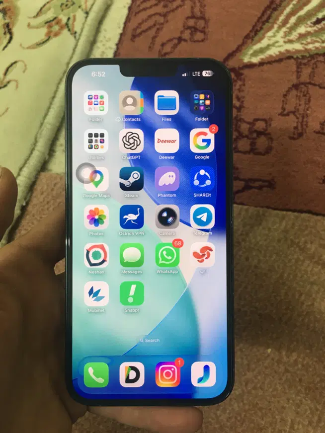iphone13pro max256|موبایل|قم, شهید رجایی|دیوار