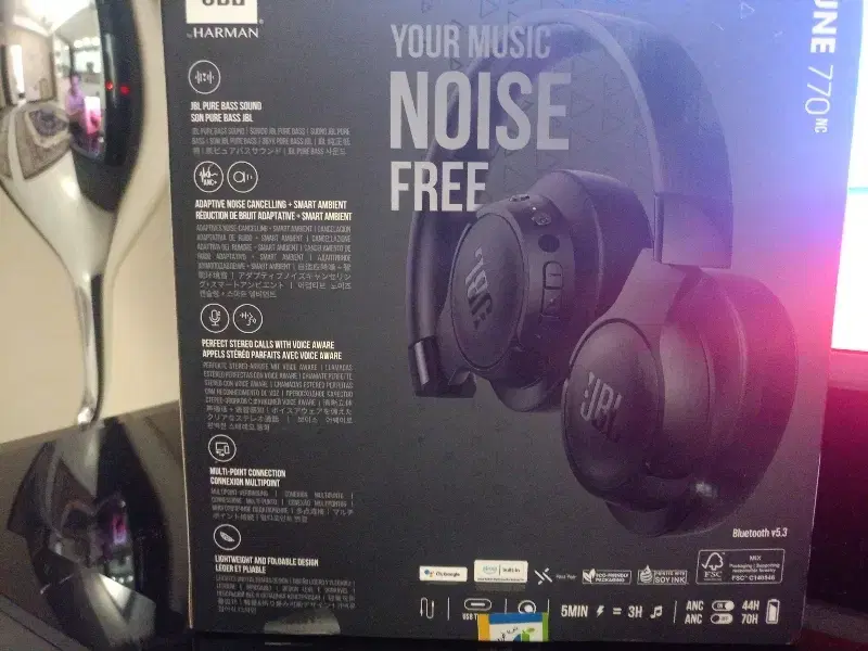 هدفون jbl tun770nc|لوازم جانبی موبایل و تبلت|شهریار, شهرک وائین|دیوار