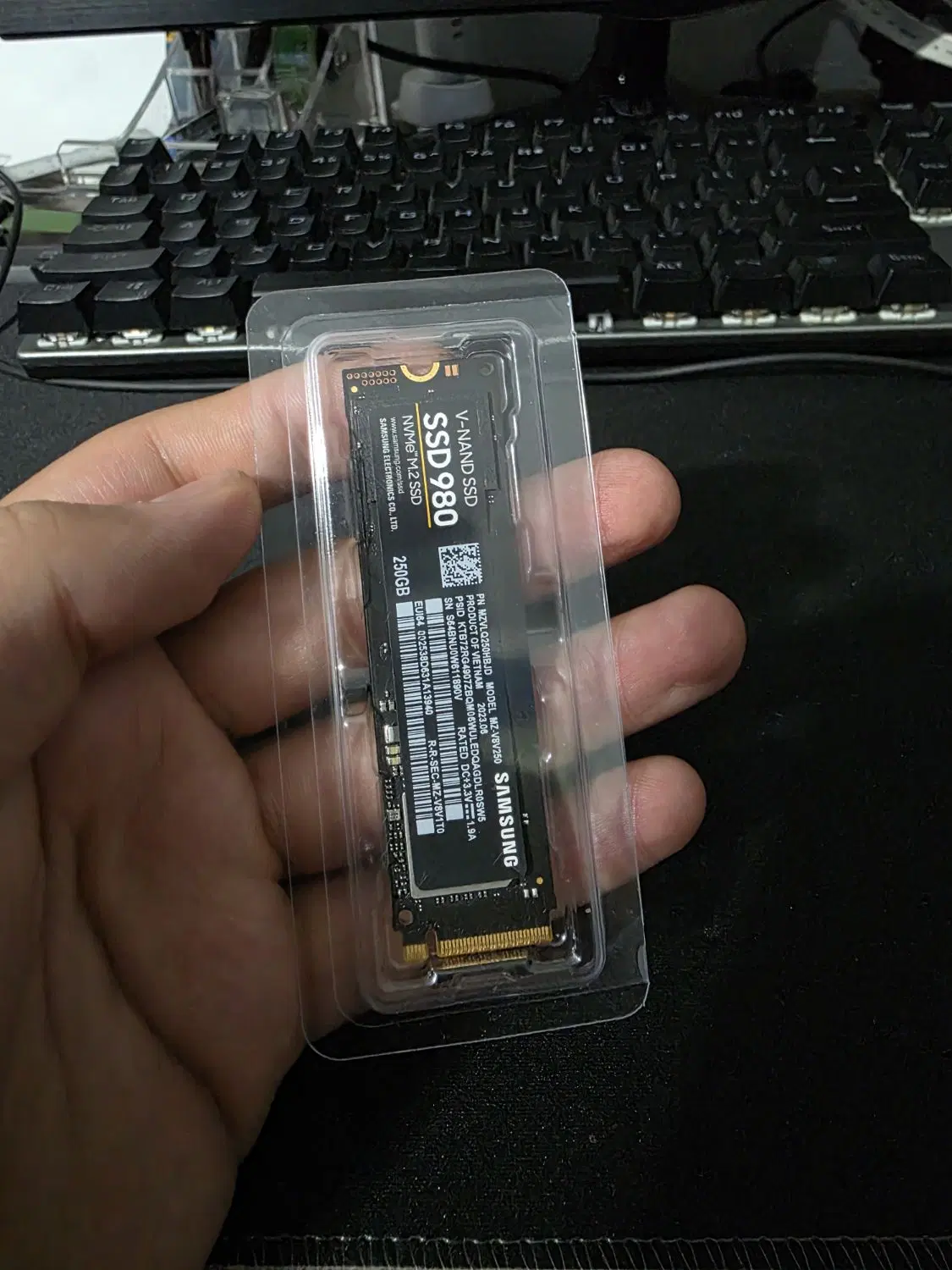 SSD Nvme Samsung 980 250 Gb|قطعات و لوازم جانبی رایانه|شیراز, نصر|دیوار
