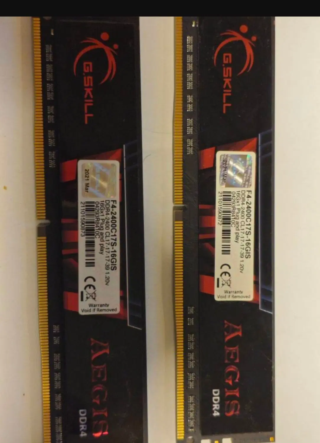 رم ۱۶ ddr4|قطعات و لوازم جانبی رایانه|تهران, استخر|دیوار