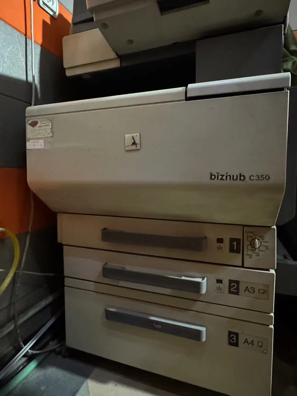 bizhub C350|پرینتر، اسکنر، کپی، فکس|هشتگرد, شهرک بعثت|دیوار