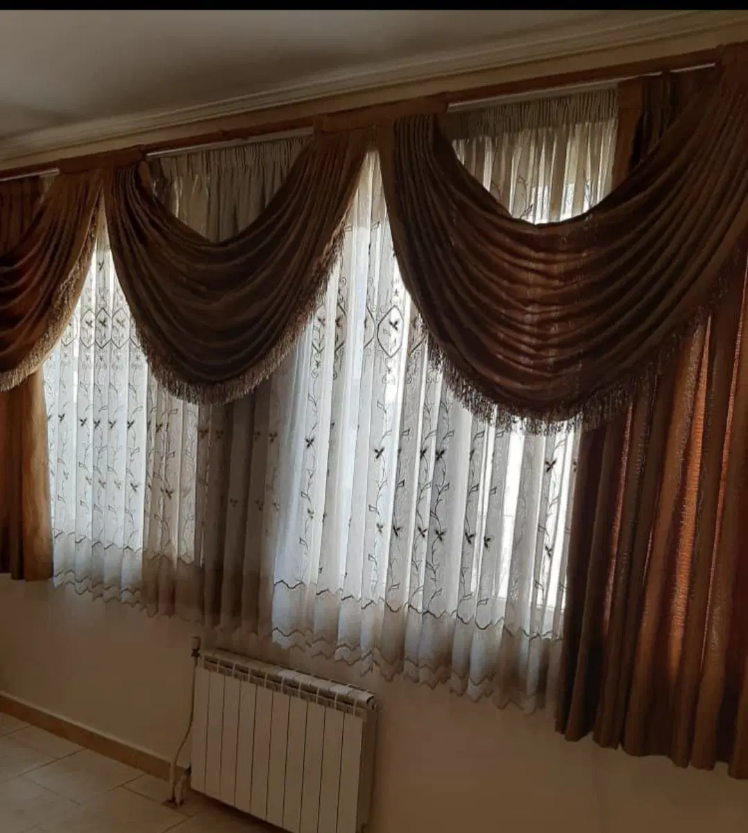 پرده|پرده، رانر، رومیزی|کرج, مهرویلا جنوبی|دیوار
