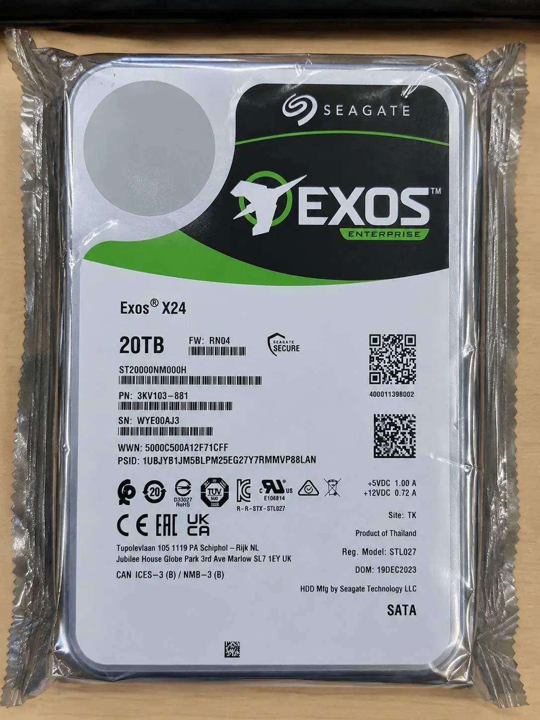 HDD INTERNAL SEAGATE 20T|قطعات و لوازم جانبی رایانه|تهران, میدان ولیعصر|دیوار