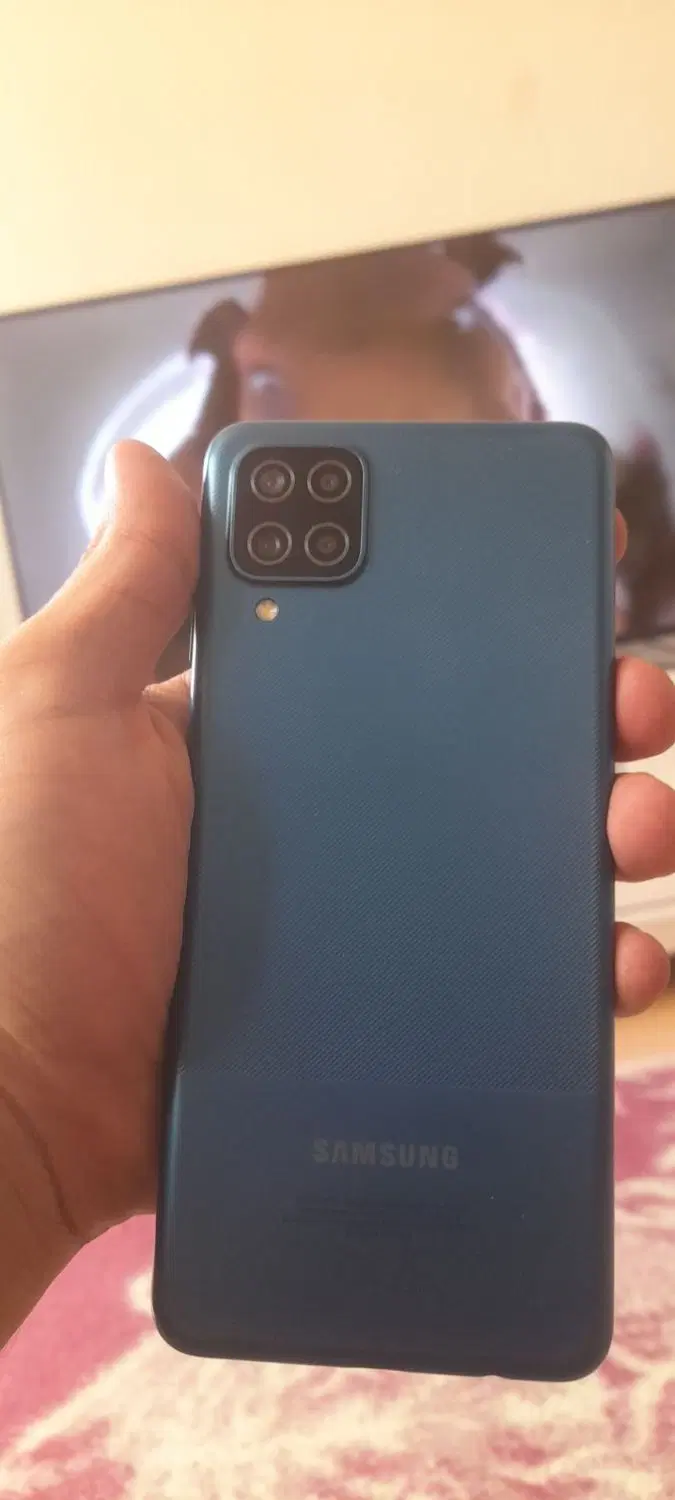 Samsung galaxy A12 64 ram4|موبایل|شبستر, |دیوار