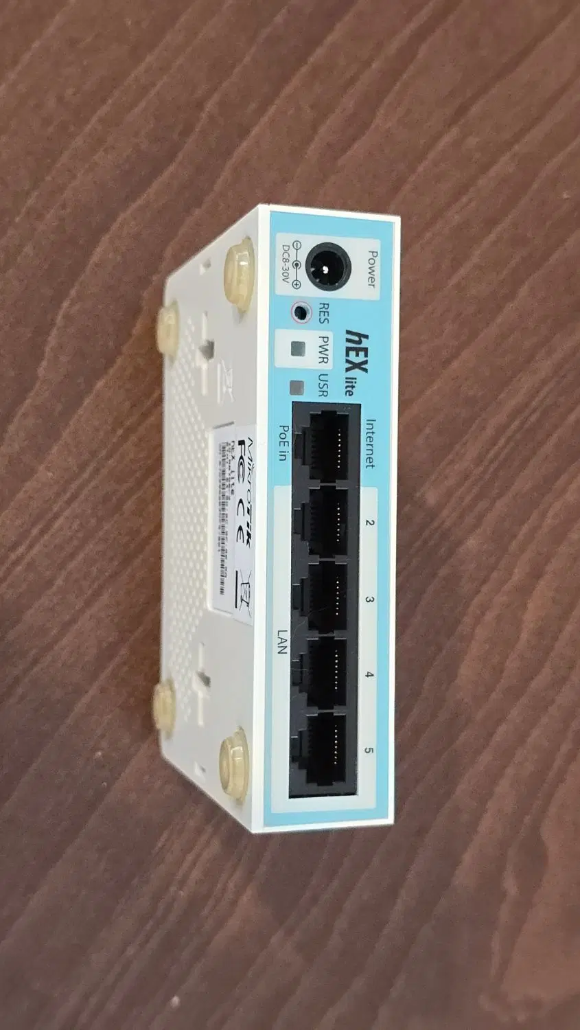 MikroTik hEX lite RB750r2|مودم و تجهیزات شبکه|تهران, جردن|دیوار