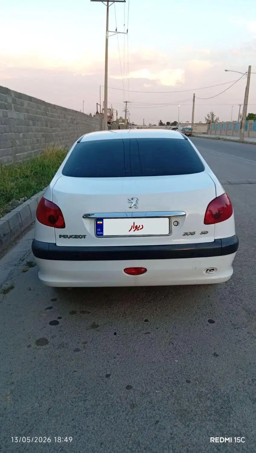 206sdv8|خودرو سواری و وانت|رباطکریم, الارد|دیوار
