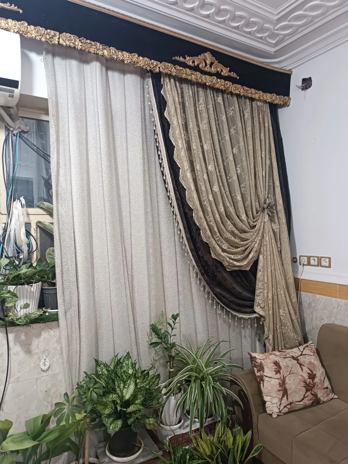پرده|پرده، رانر، رومیزی|برازجان, |دیوار