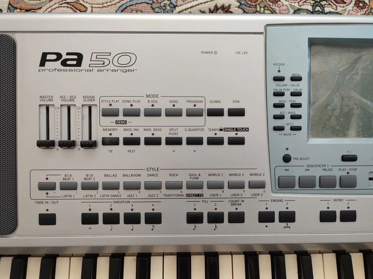 pa50 korg|پیانو، کیبورد، آکاردئون|مشهد, امیریه|دیوار