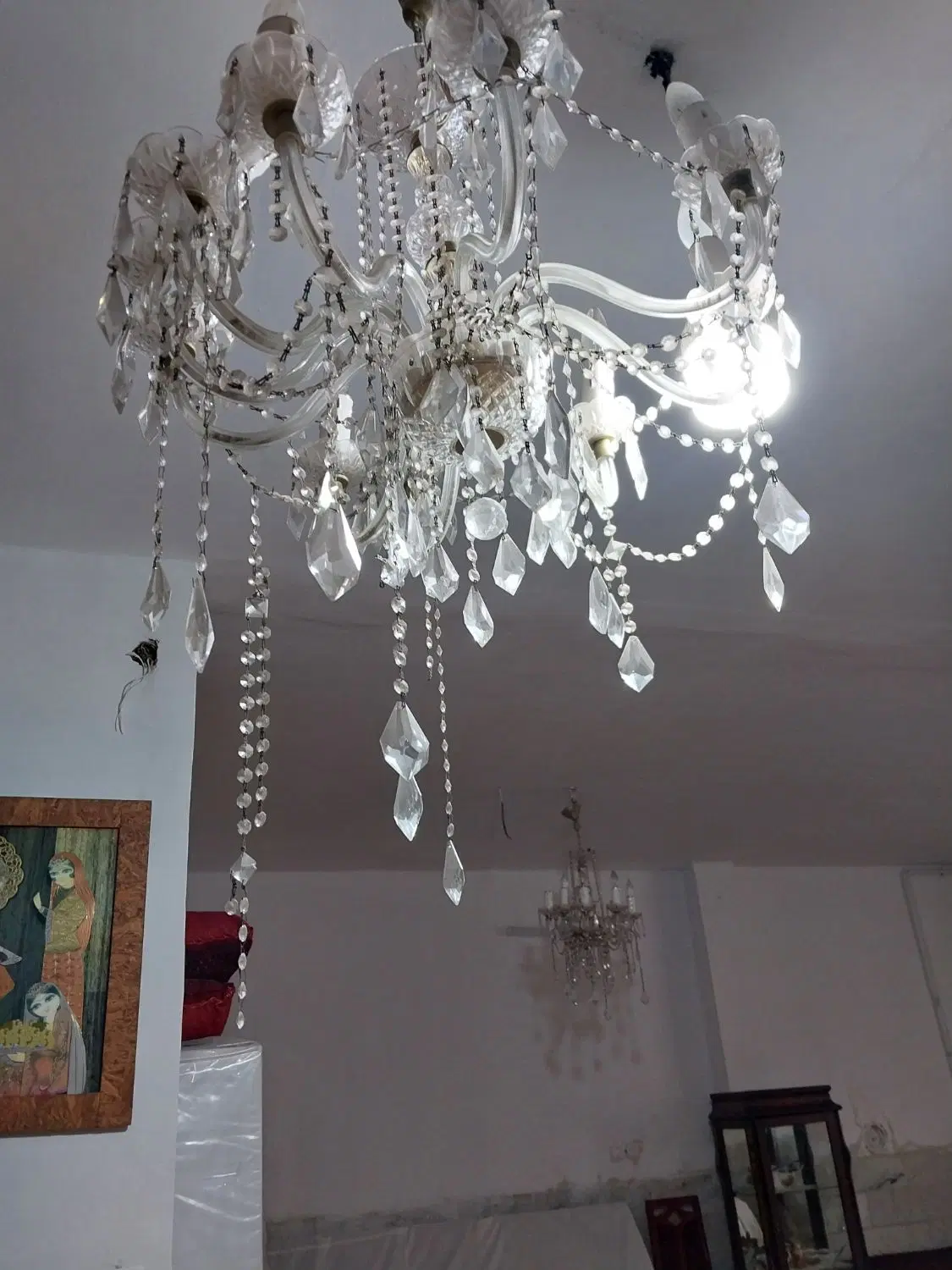 لوستز|لوستر و چراغ آویز|گنبد کاووس, |دیوار