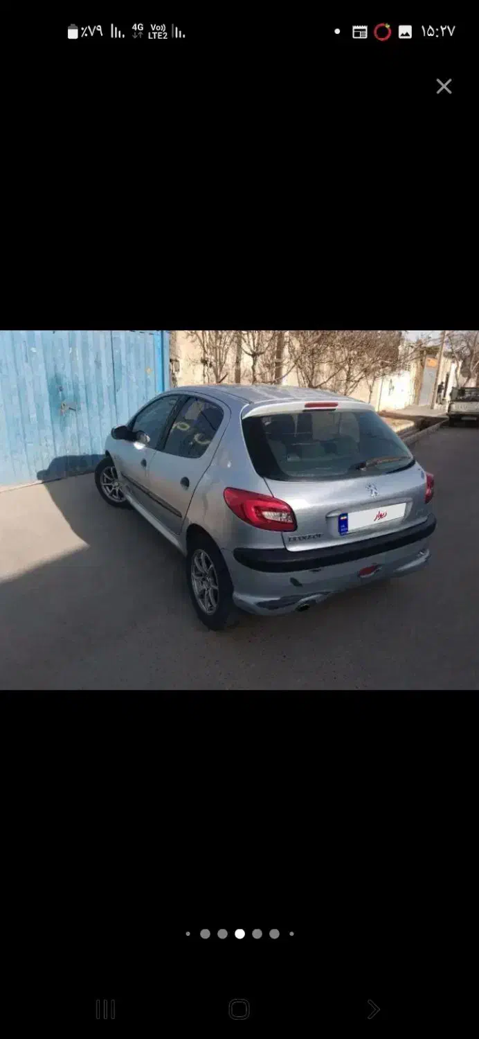 ۲۰۶ تیپ۵|خودرو سواری و وانت|پرند, فاز ۶|دیوار