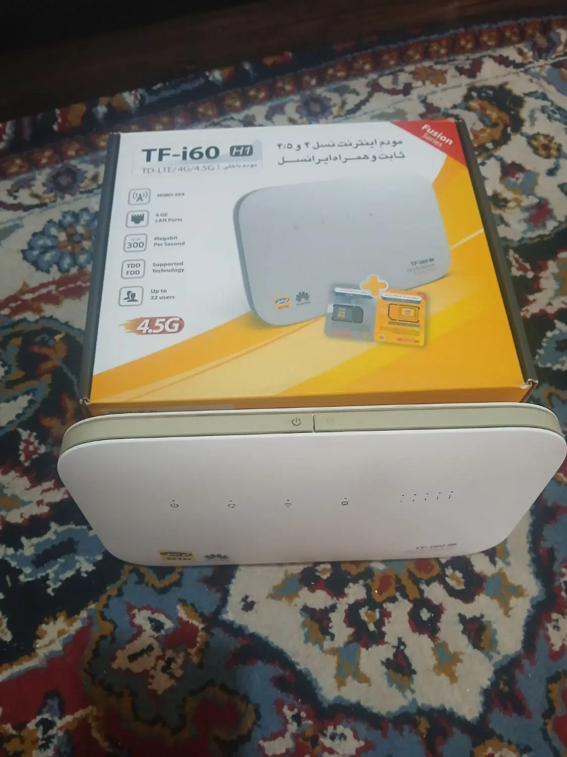 مودم TF-i60 h1|مودم و تجهیزات شبکه|اهواز, سپیدار|دیوار