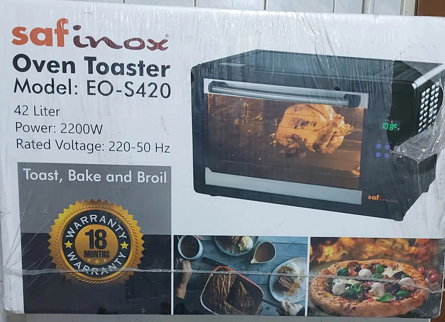 toster safinox ak|اجاق گاز و لوازم برقی پخت‌وپز|مسجد سلیمان, |دیوار