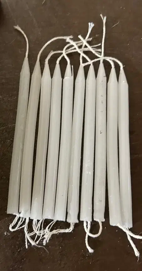 شمع،قلمی،۱۰سانتی،۶عددی،به قیمت عمده|صنایع دستی و سایر لوازم تزئینی|تهران, مولوی|دیوار