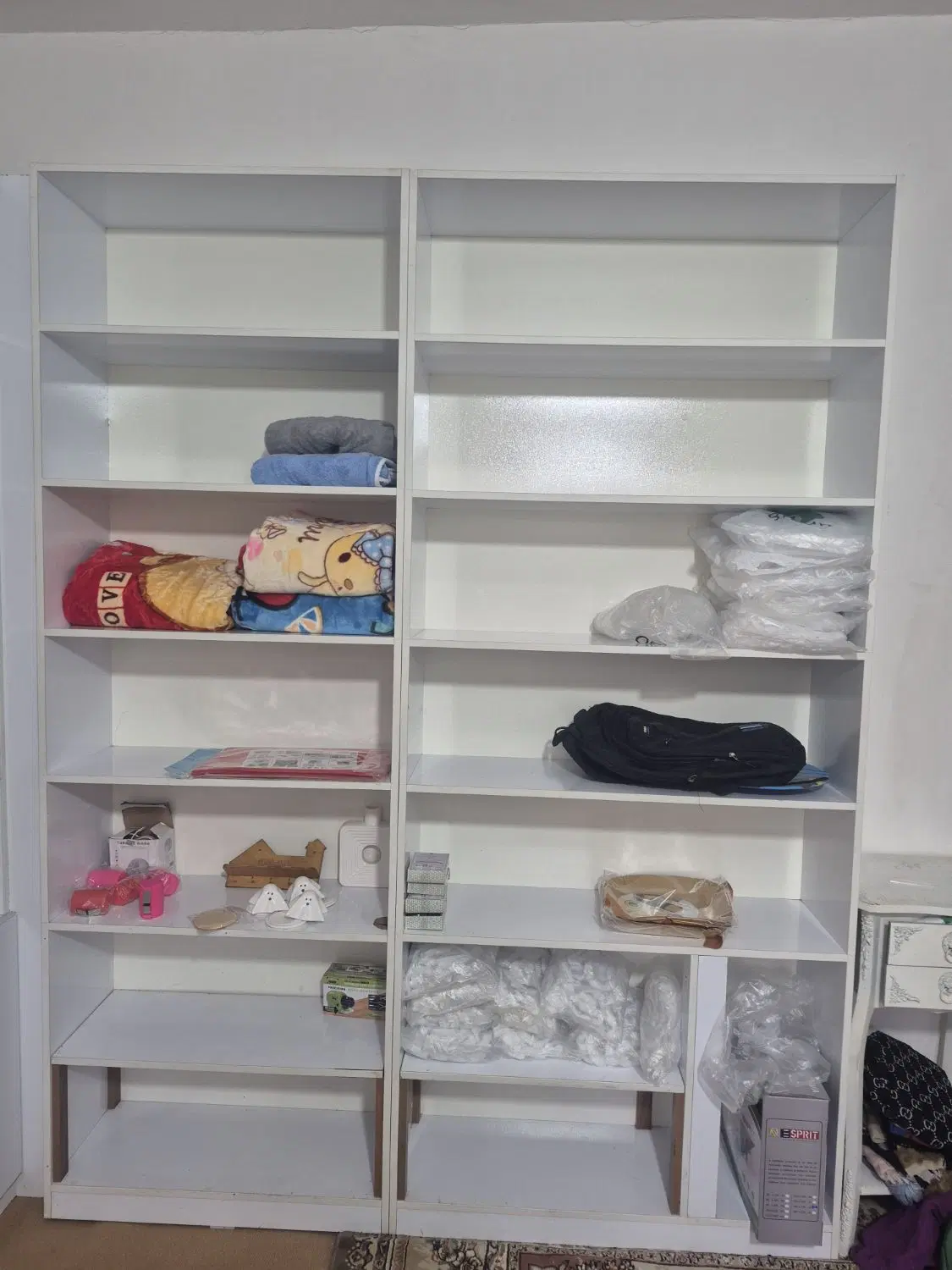 قفسه|کتابخانه، شلف، قفسههای دیواری|قائمشهر, |دیوار