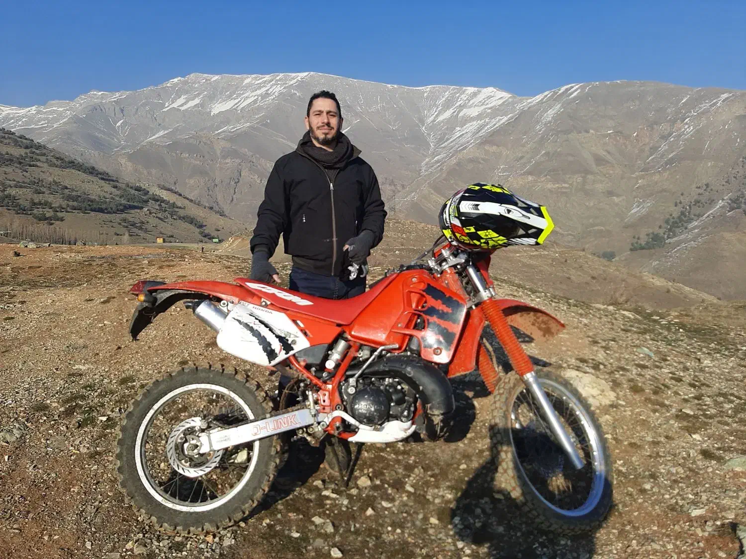 honda crm250|موتورسیکلت|تهران, فرمانیه|دیوار