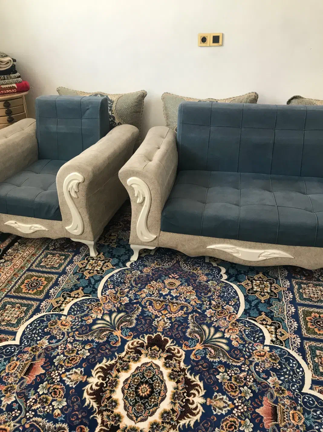 مبل راحتی|مبلمان خانگی و میز عسلی|خاش, |دیوار