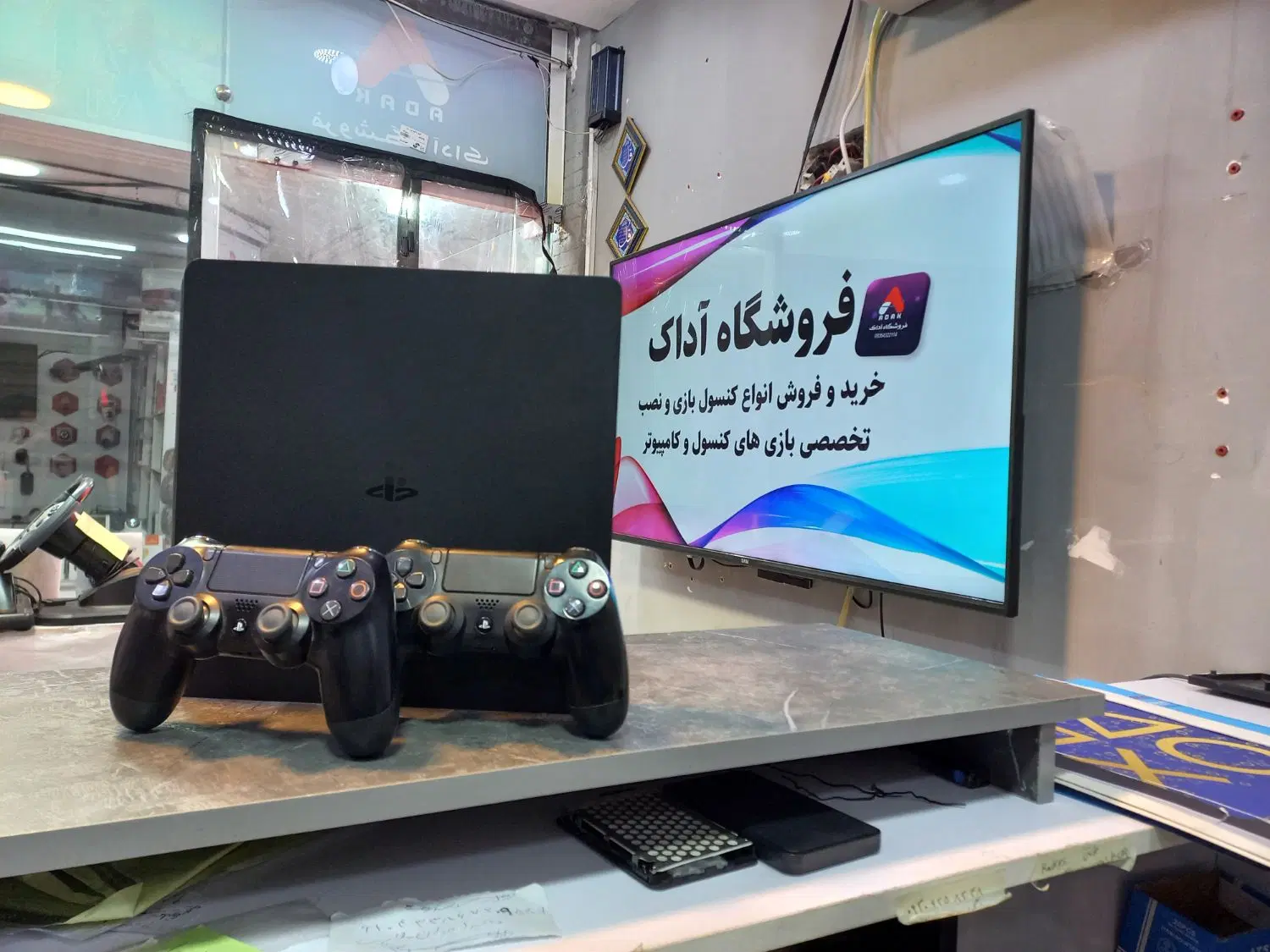 ps4 slim 1t|کنسول، بازی ویدئویی و آنلاین|اراک, |دیوار