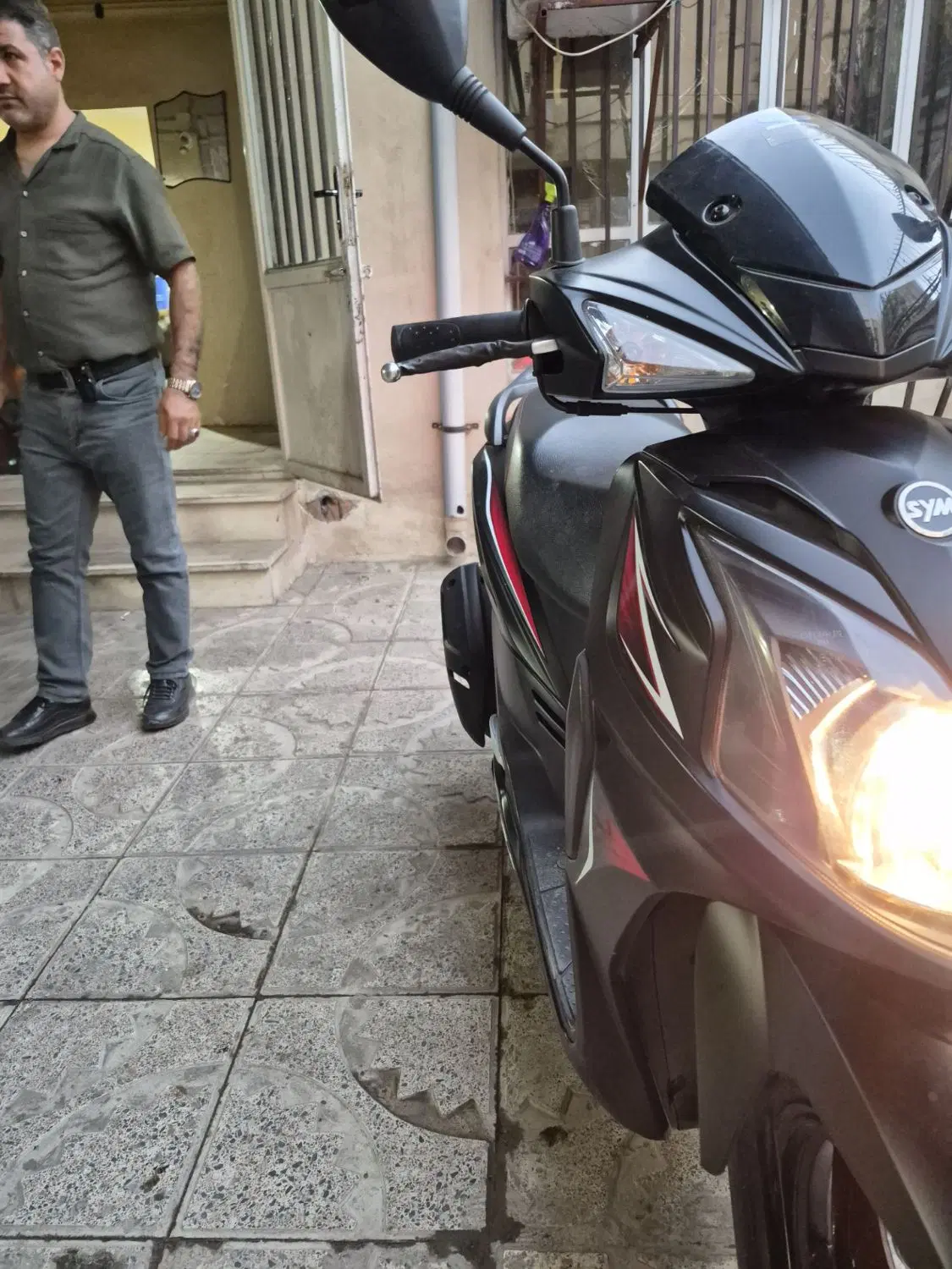sym sr200 مدل ۱۴۰۳|موتورسیکلت|همدان, |دیوار