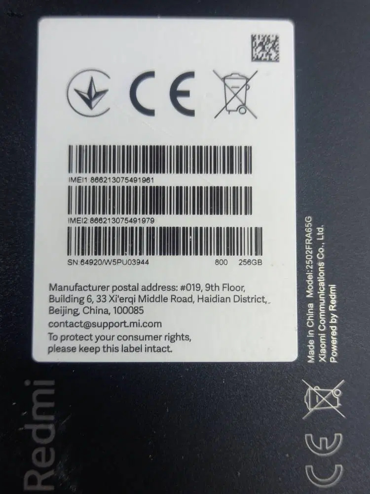 Redmi not 14s|موبایل|قدس, شهرقدس|دیوار