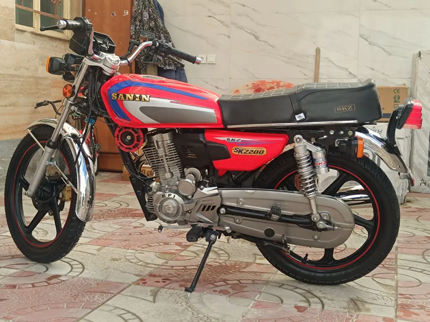 sanin 200cc|موتورسیکلت|ابهر, |دیوار