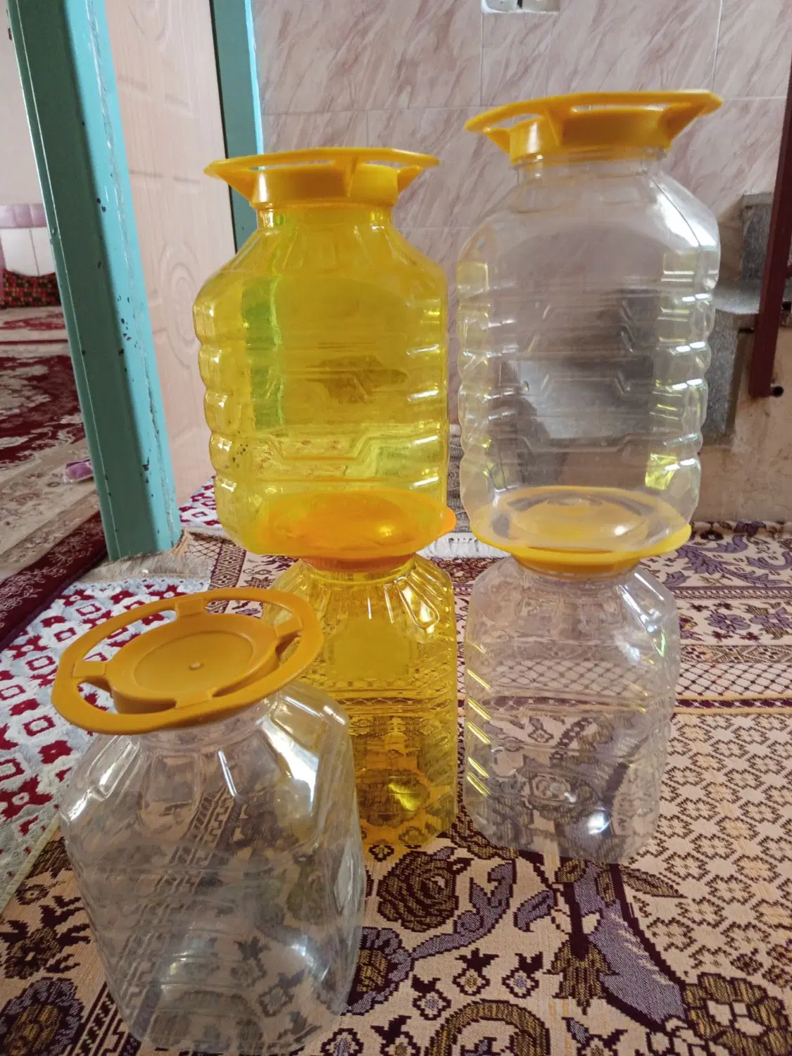 بطری|ظروف نگهدارنده، پلاستیکی، یکبارمصرف|لردگان, |دیوار