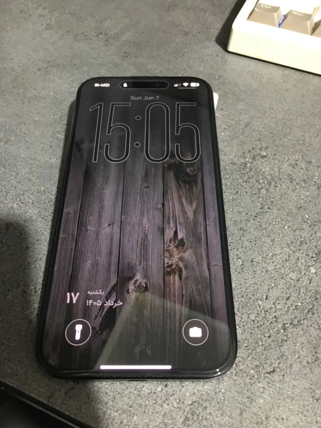 iphone 16 pro max ZAA 99% battery|موبایل|صفادشت, |دیوار
