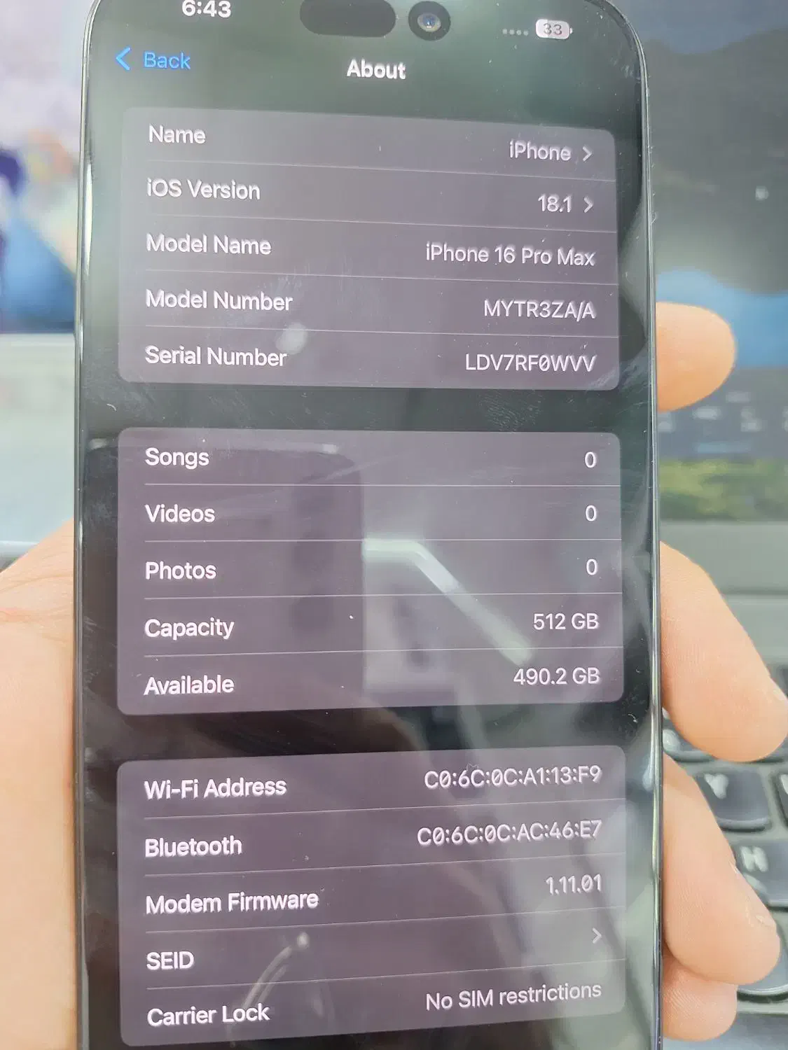 poromax16. 512|موبایل|شیراز, زند|دیوار