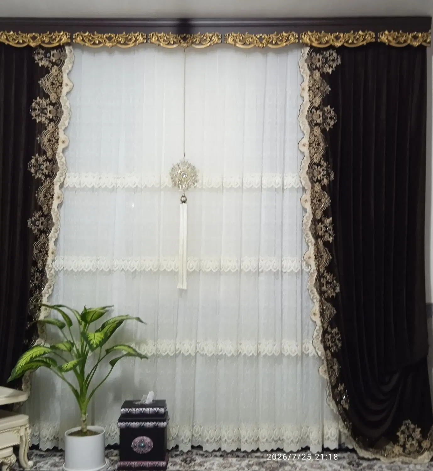 پرده|پرده، رانر، رومیزی|کامیاران, |دیوار