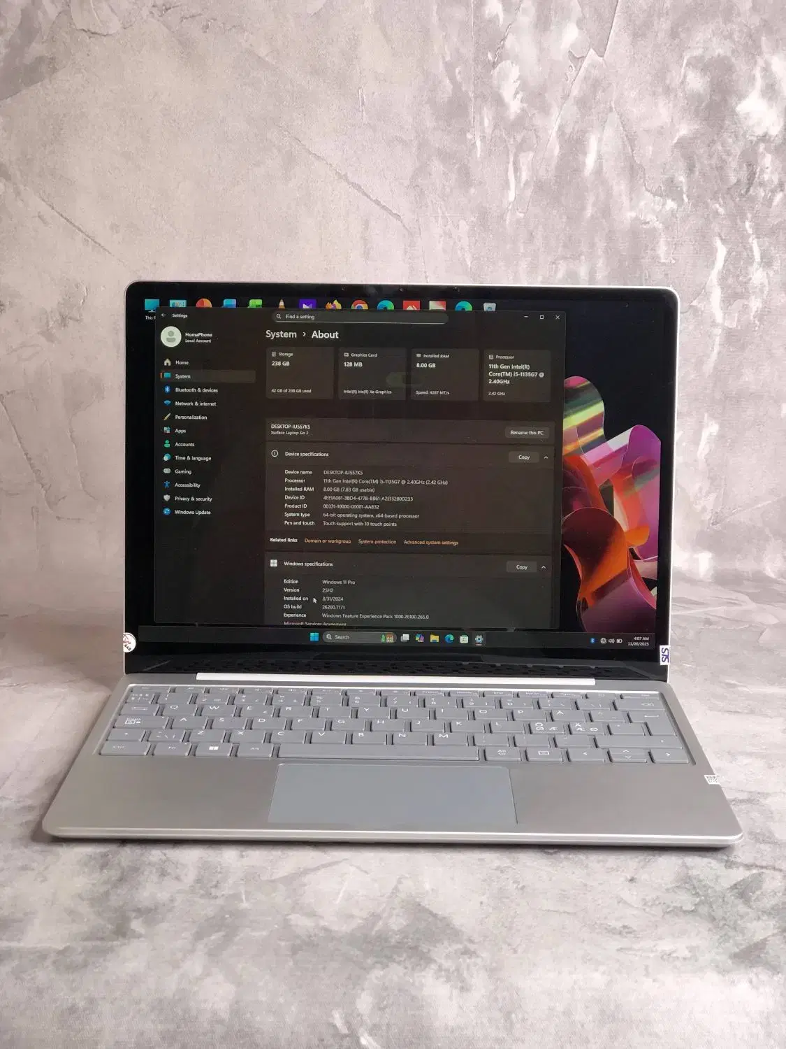 Surface Laptop Go2|رایانه همراه|خرمآباد, |دیوار