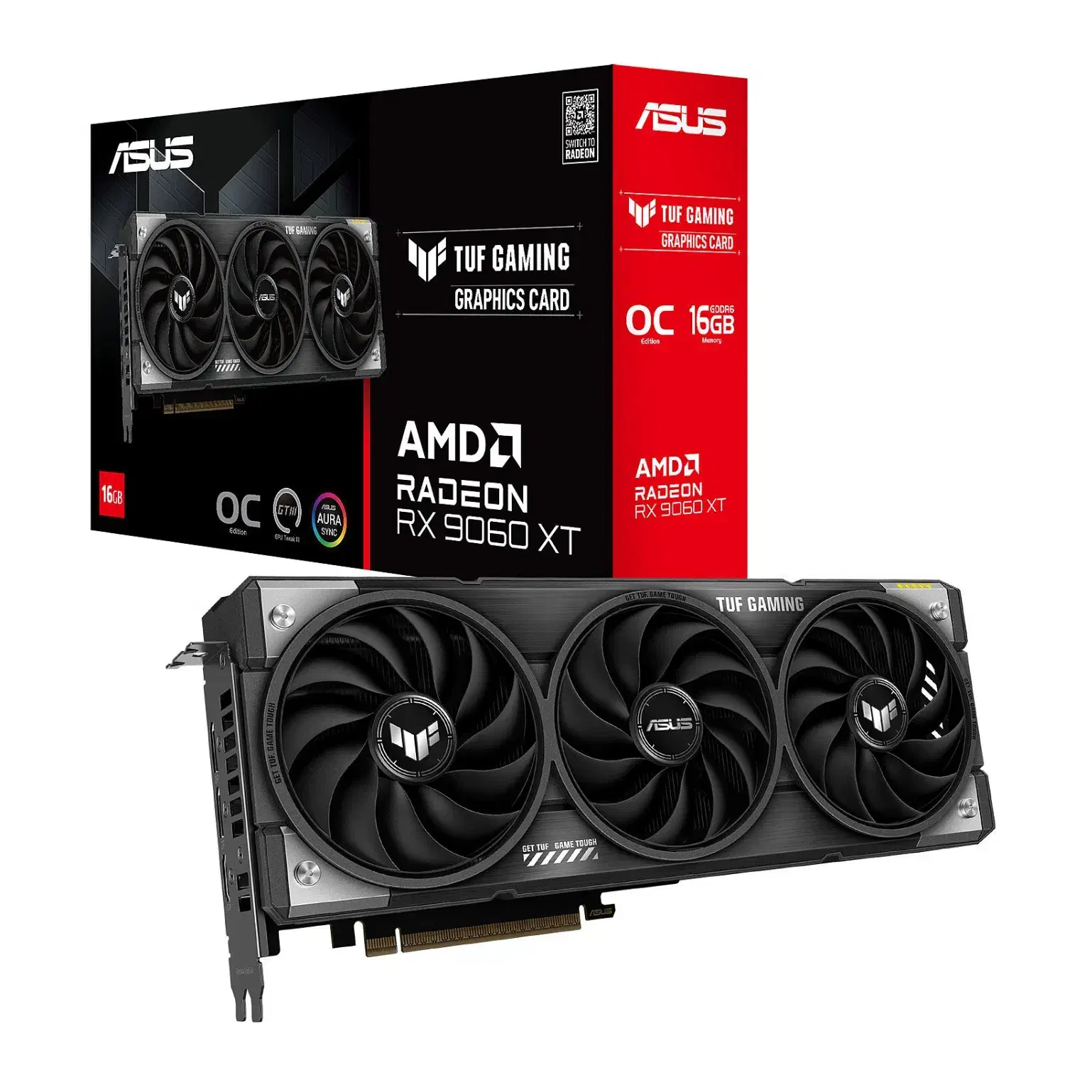 Asus tuf gaming 9060xt 16gb|قطعات و لوازم جانبی رایانه|تهران, جنت‌آباد جنوبی|دیوار