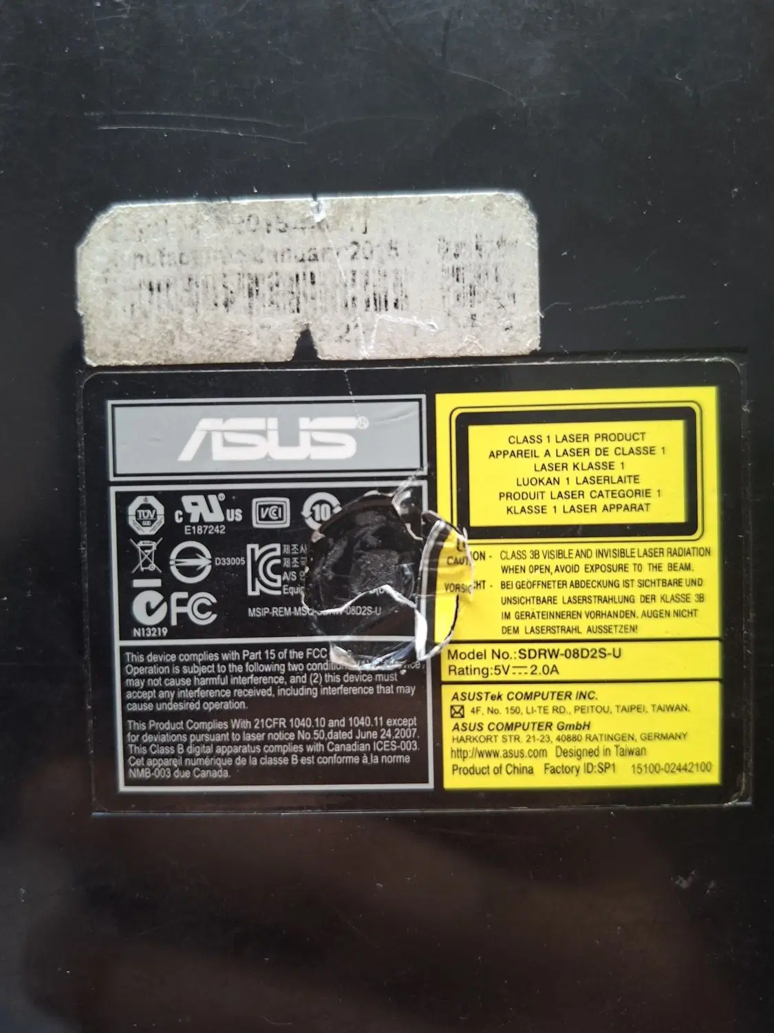 dvd driver asus|قطعات و لوازم جانبی رایانه|تهران, شهرک چیتگر|دیوار