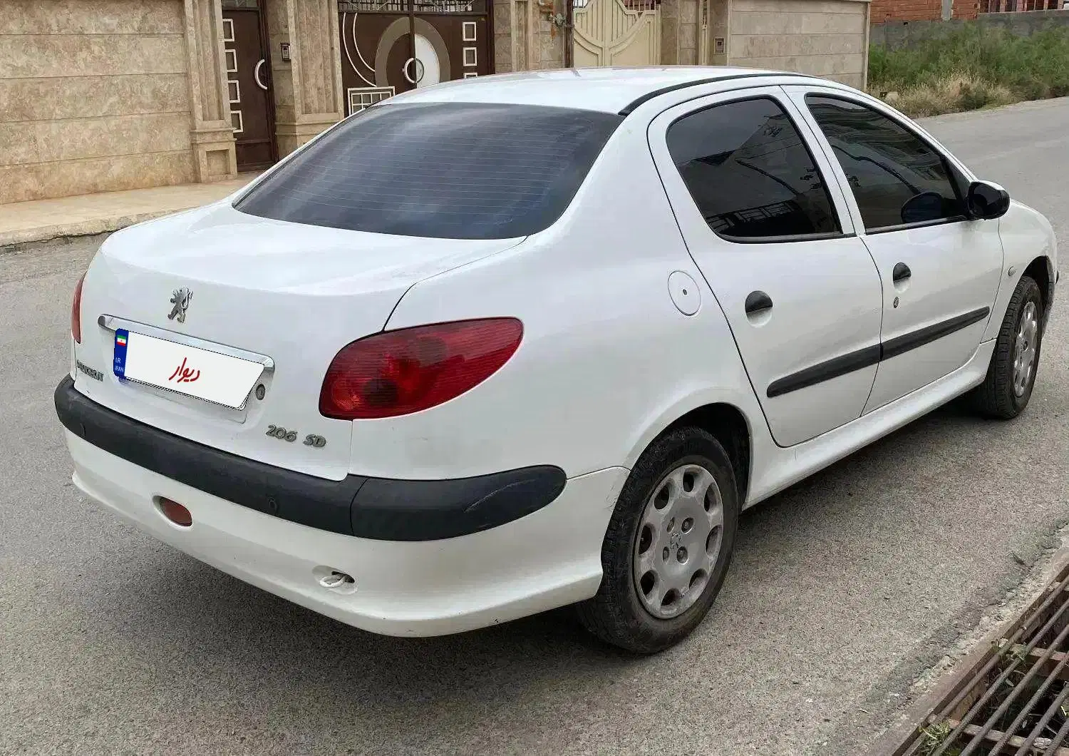 ۲۰۶ SD تمیز V8|خودرو سواری و وانت|گرگان, |دیوار