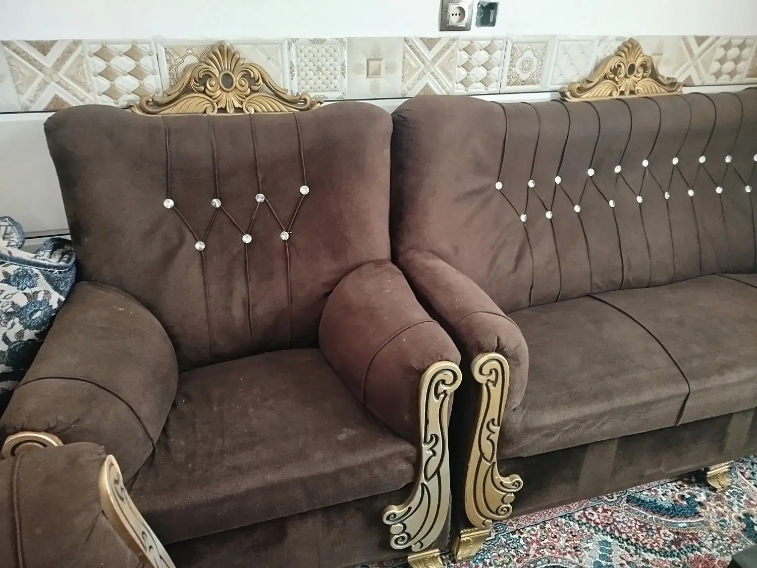 مبل|مبلمان خانگی و میز عسلی|چترود, |دیوار