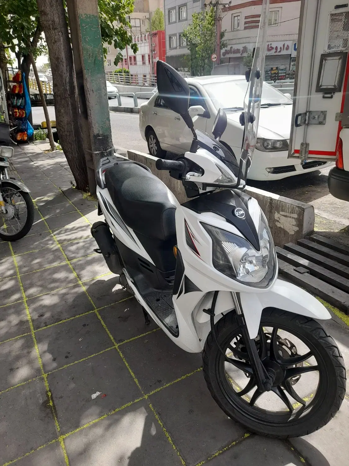 sym sr200مدل۱۴۰۳|موتورسیکلت|تهران, استقلال|دیوار