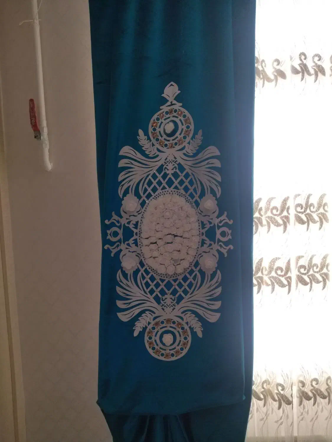 شال پرده|پرده، رانر، رومیزی|ساوه, |دیوار