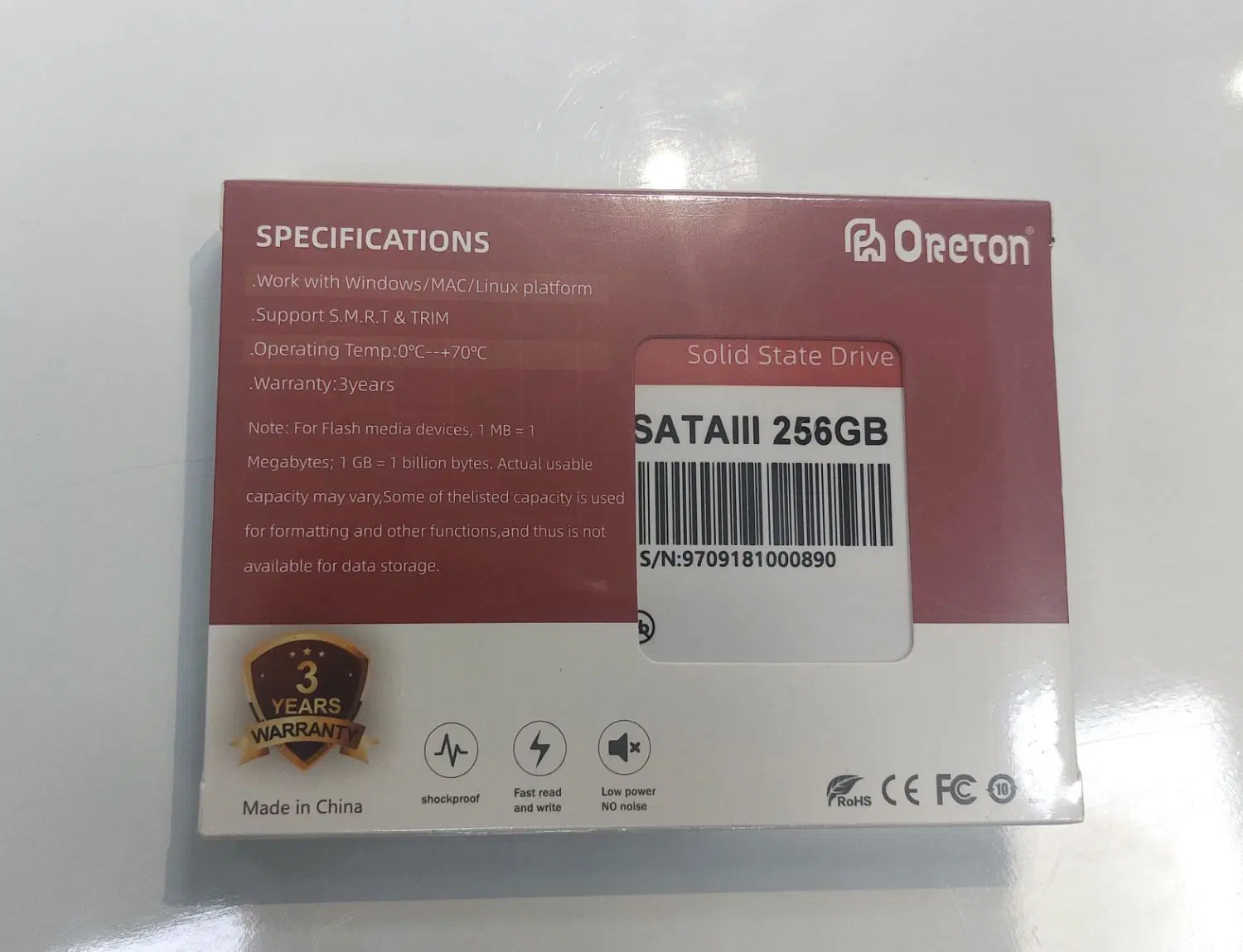ssd 256 Oreton|قطعات و لوازم جانبی رایانه|مشهد, ارشاد|دیوار