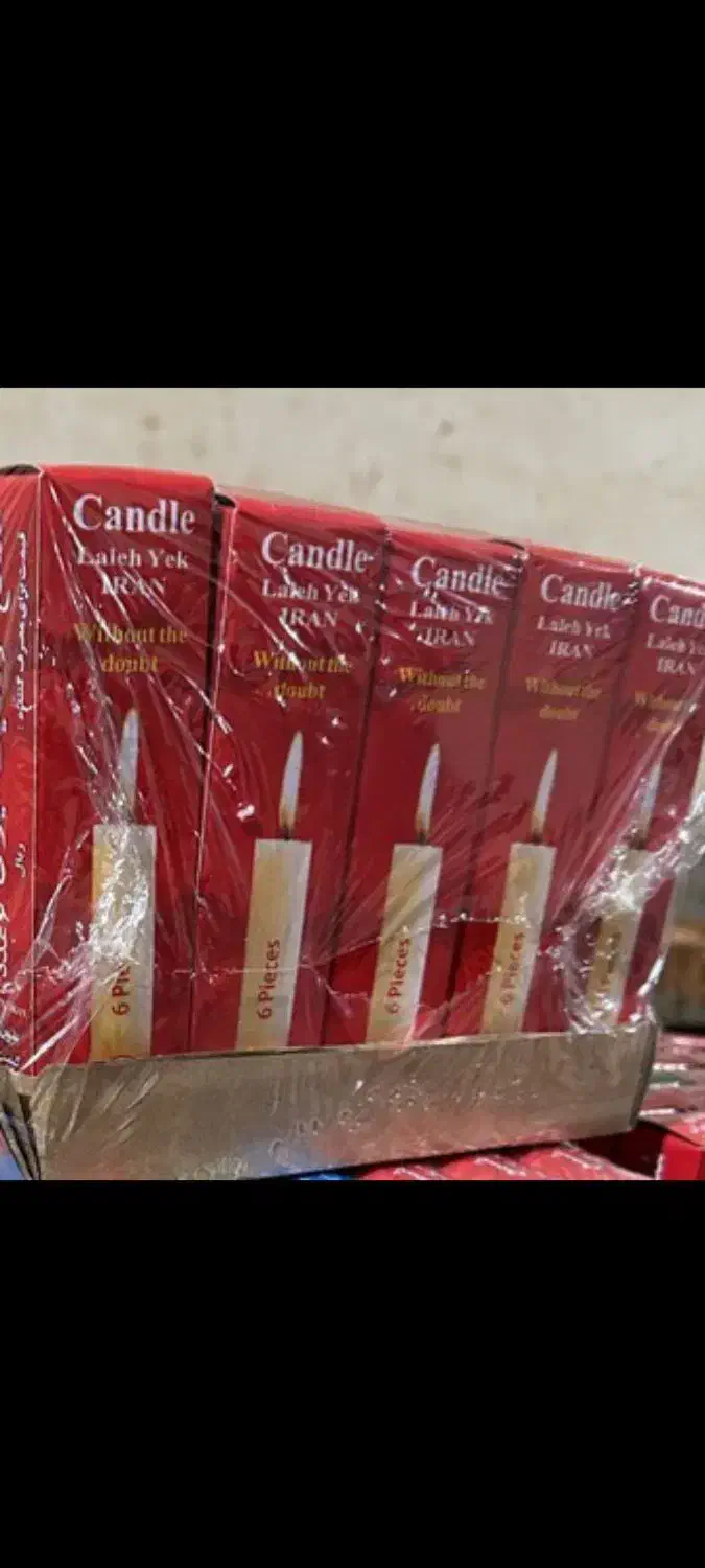 شمع،قلمی،۱۰سانتی،۶عددی،به قیمت عمده|صنایع دستی و سایر لوازم تزئینی|تهران, مولوی|دیوار