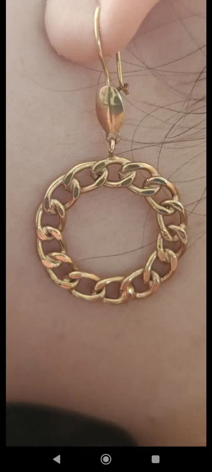 گوشواره کارتیه در حد نو|جواهرات|کرج, برغان|دیوار