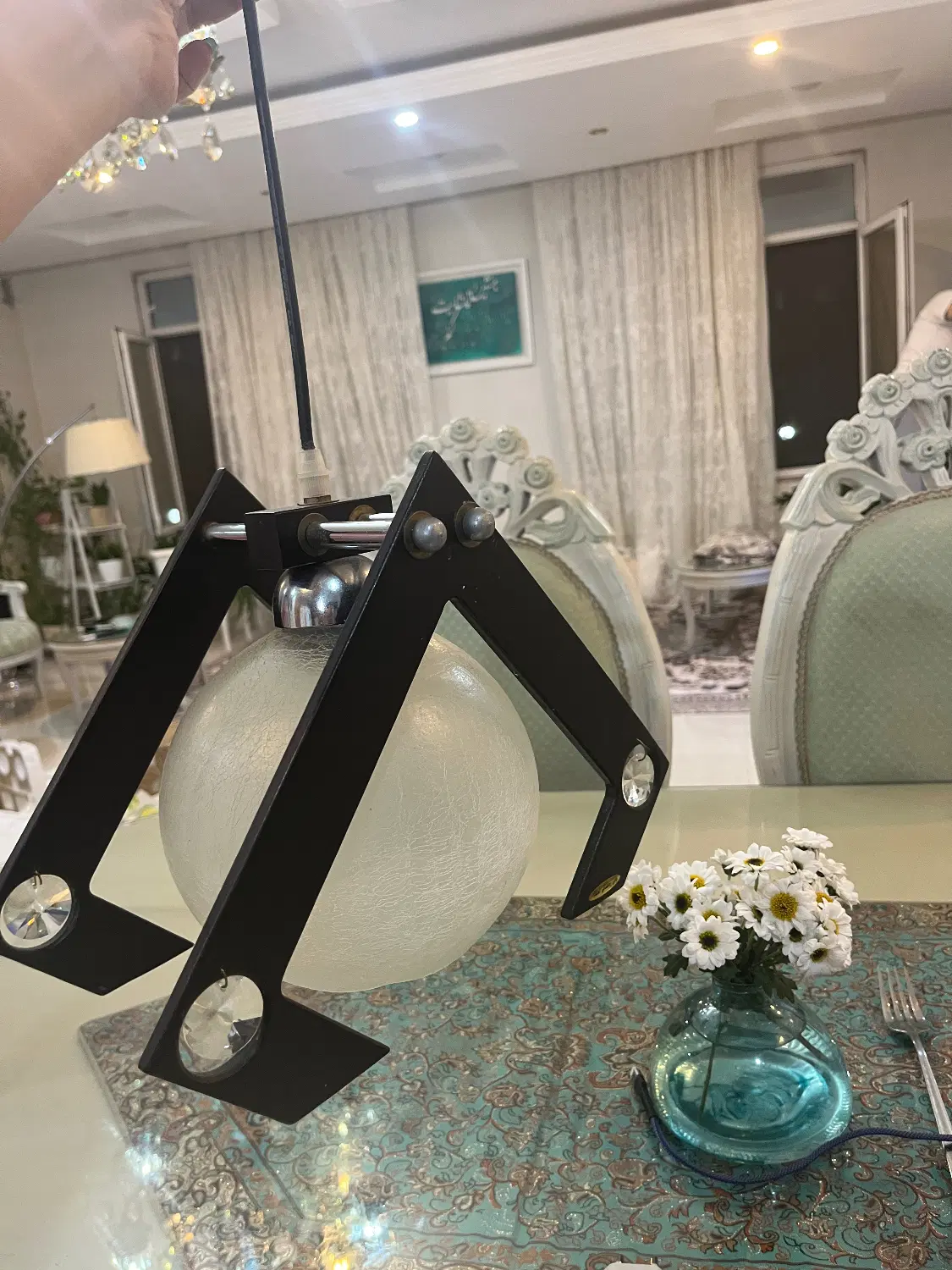 لوستر|لوستر و چراغ آویز|کرج, فاز ۳ گوهردشت|دیوار