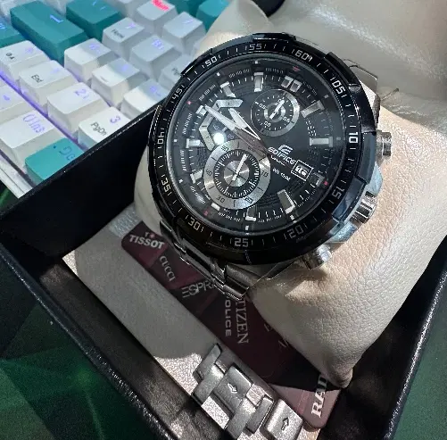 Casio Edifice efr 539 black|ساعت|سنندج, |دیوار