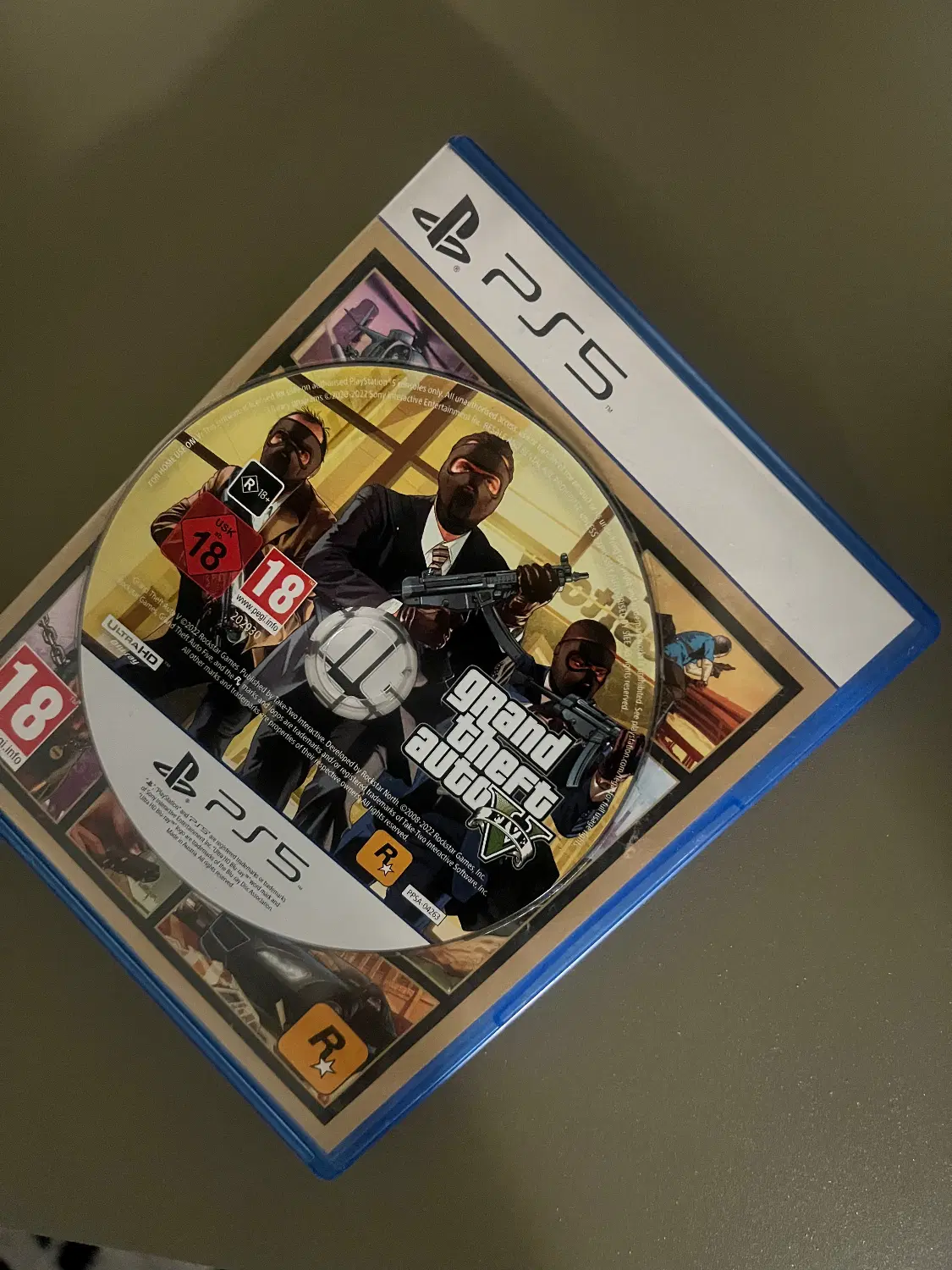 gta v ps5|کنسول، بازی ویدئویی و آنلاین|تهران, اختیاریه|دیوار