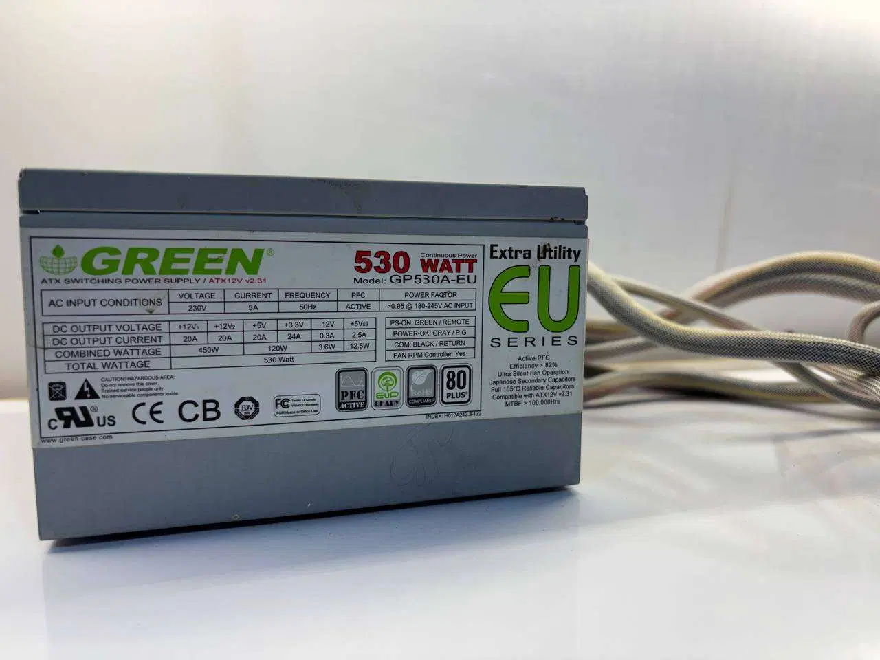 پاور GREEN GP530A-EU|قطعات و لوازم جانبی رایانه|بوشهر, |دیوار