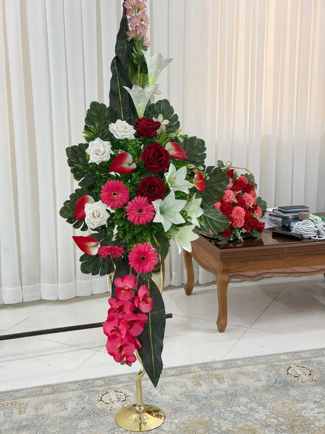 گل گلدان|گل و گیاه طبیعی|مشهد, یاس|دیوار